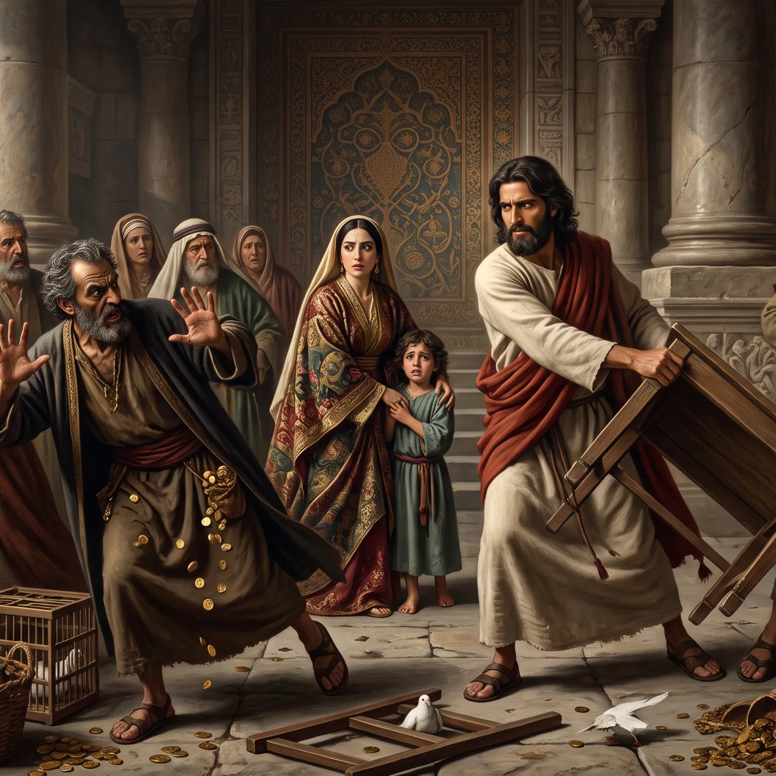 Jesus Drives Out the Temple Merchants