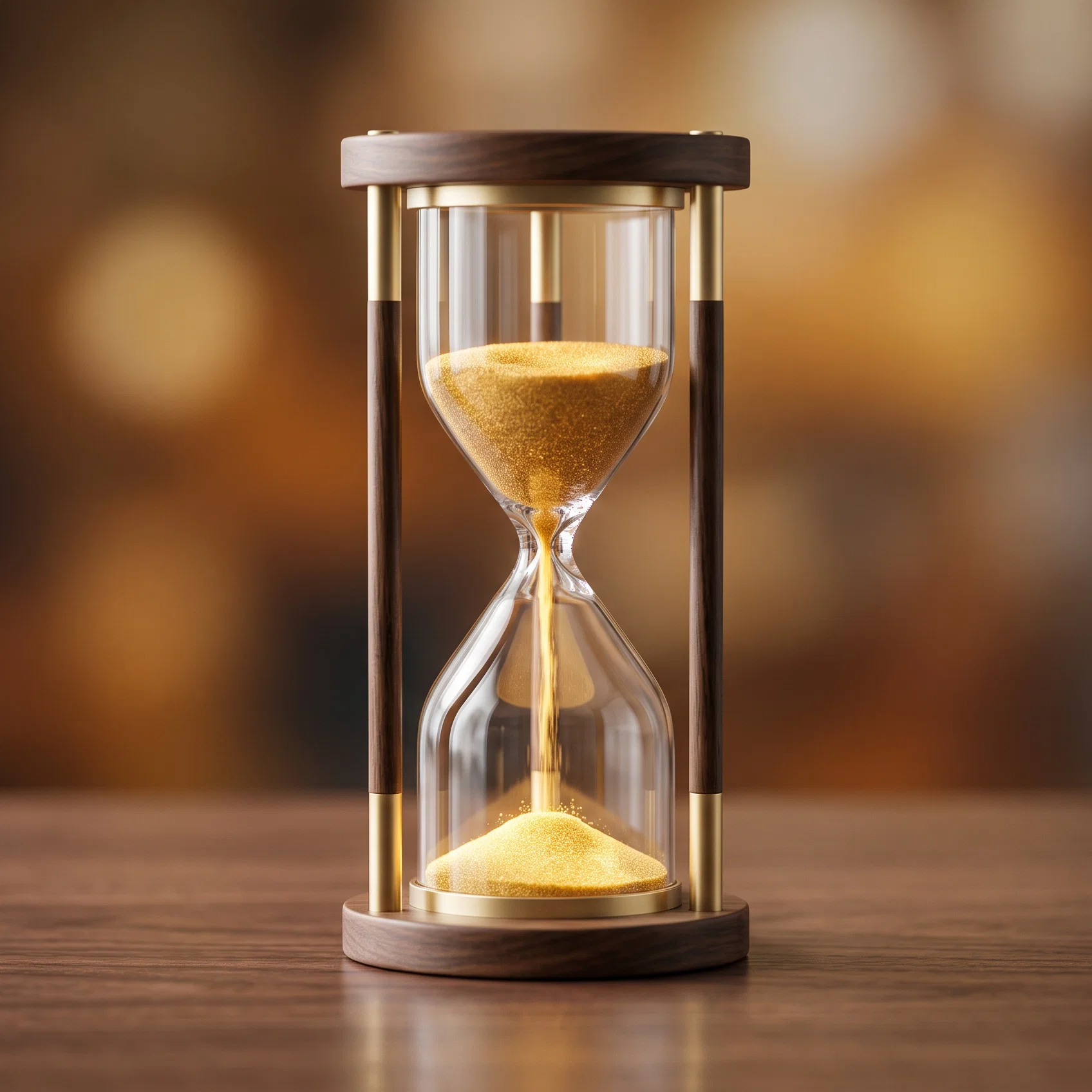 The Golden Sands of Divine Time
