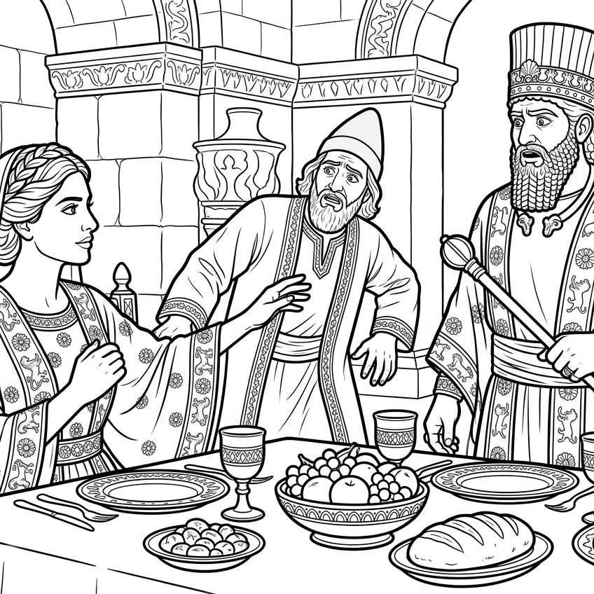 Esther Reveals Her Royal Petition