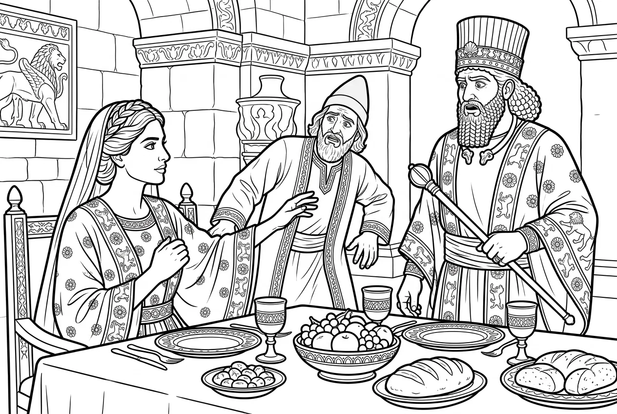 Esther Reveals Her Royal Petition
