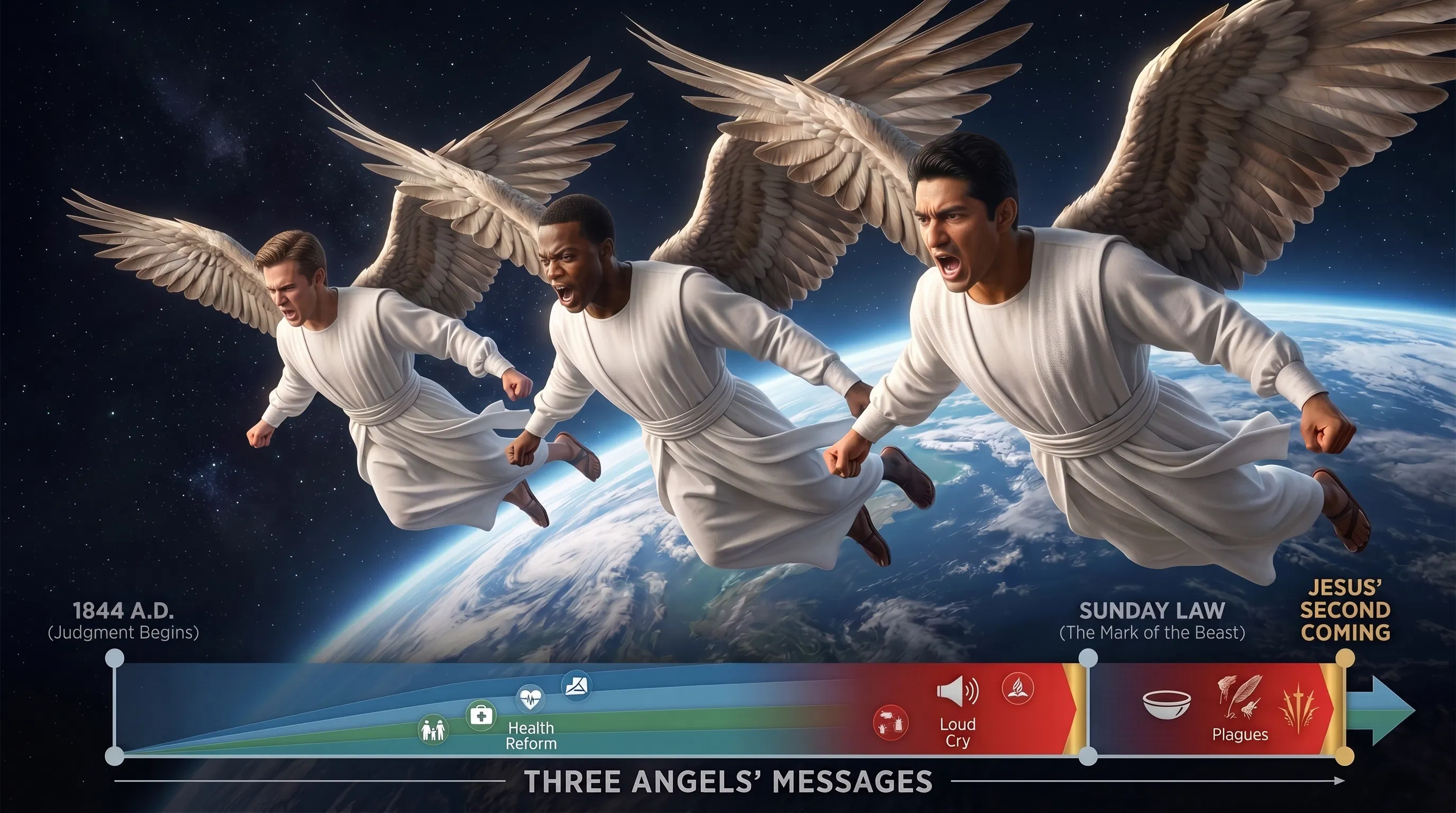 Celestial Guardians Watching Over The World