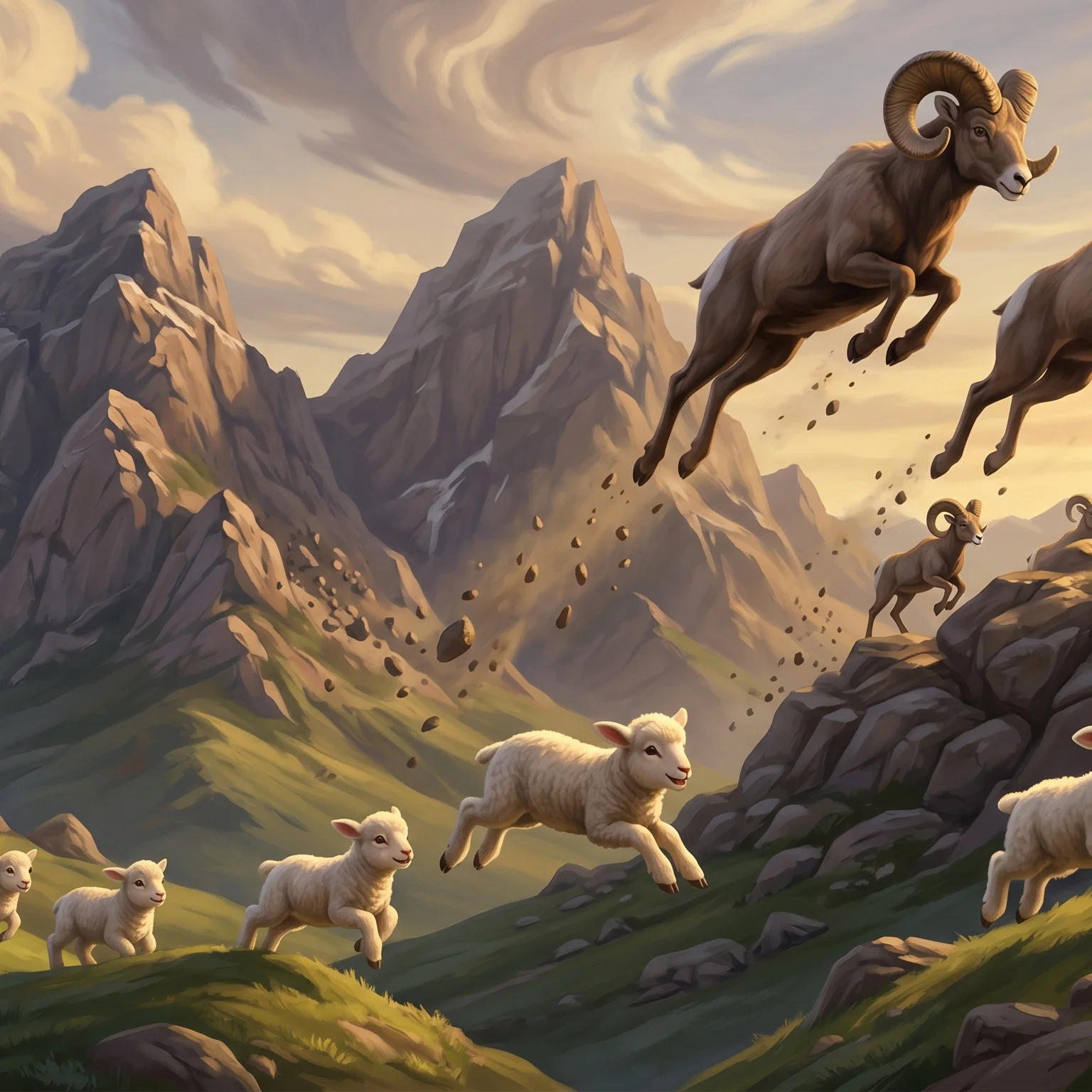 Mountains Skip Like Rams Before God