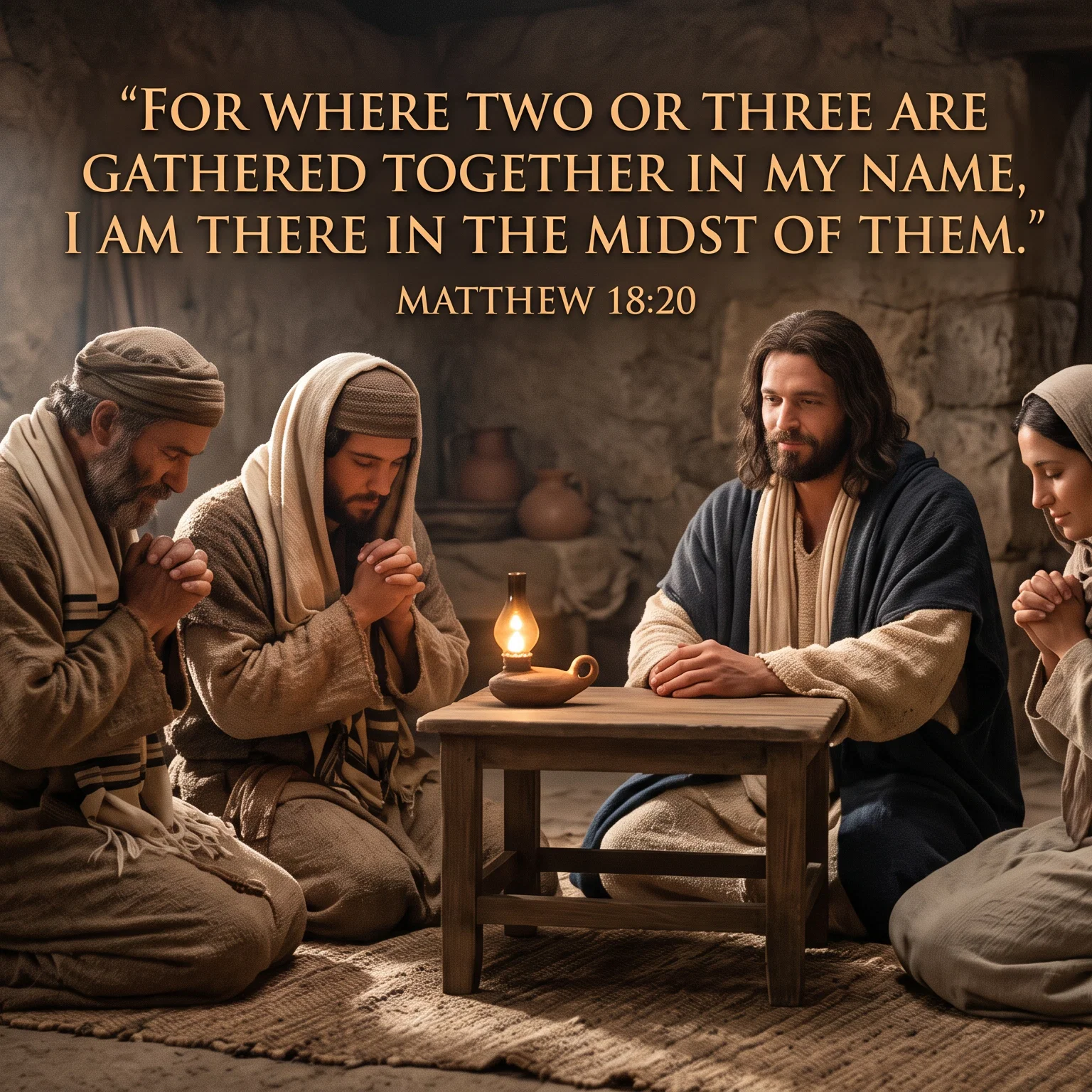 Gathered Together in His Holy Presence