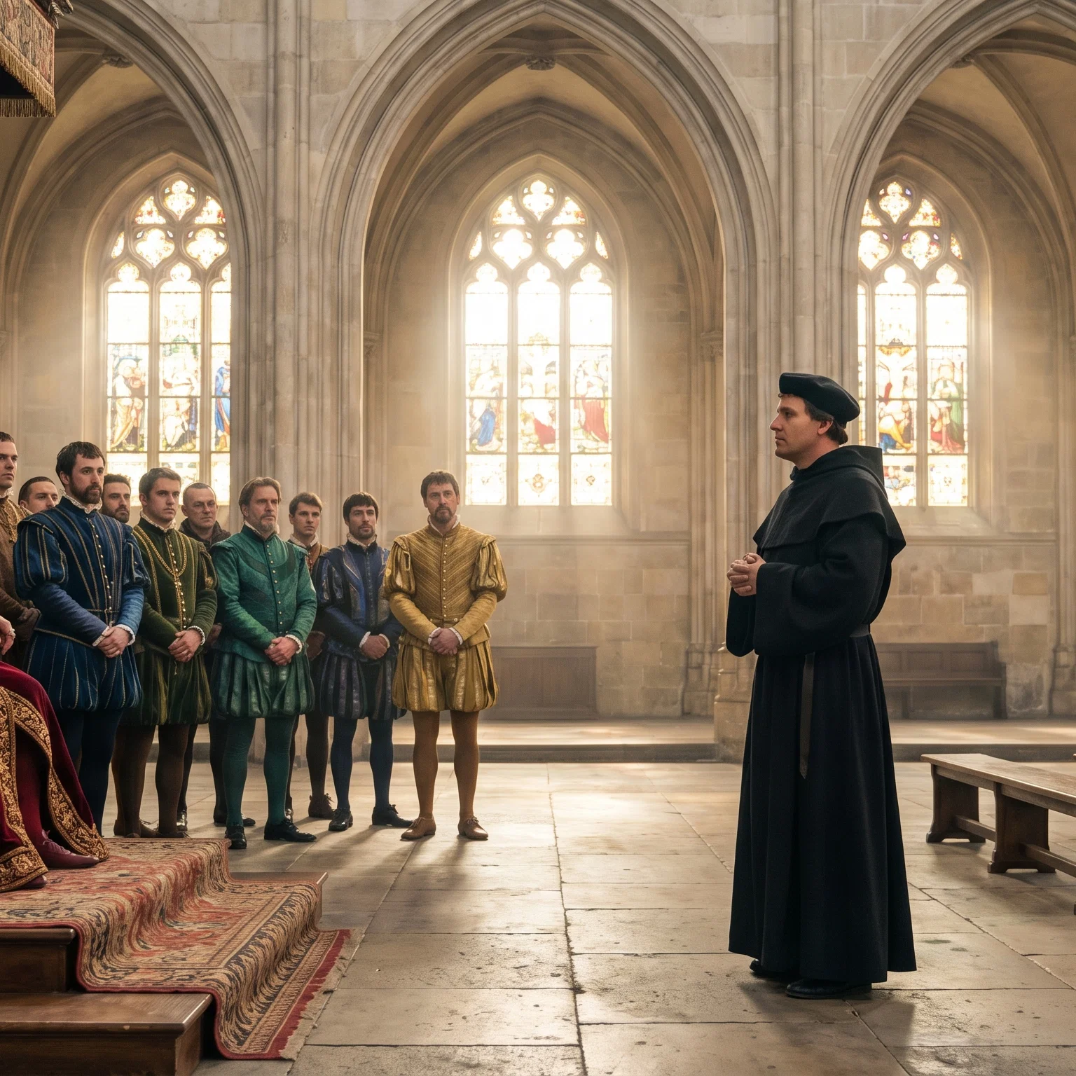 Martin Luther at the Diet of Worms