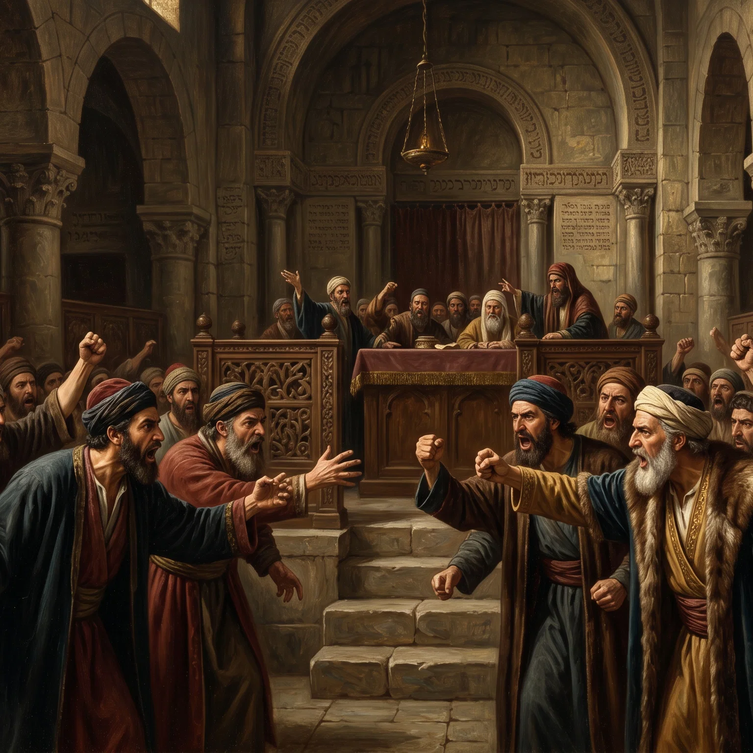 The Fury of the Nazarene Crowd