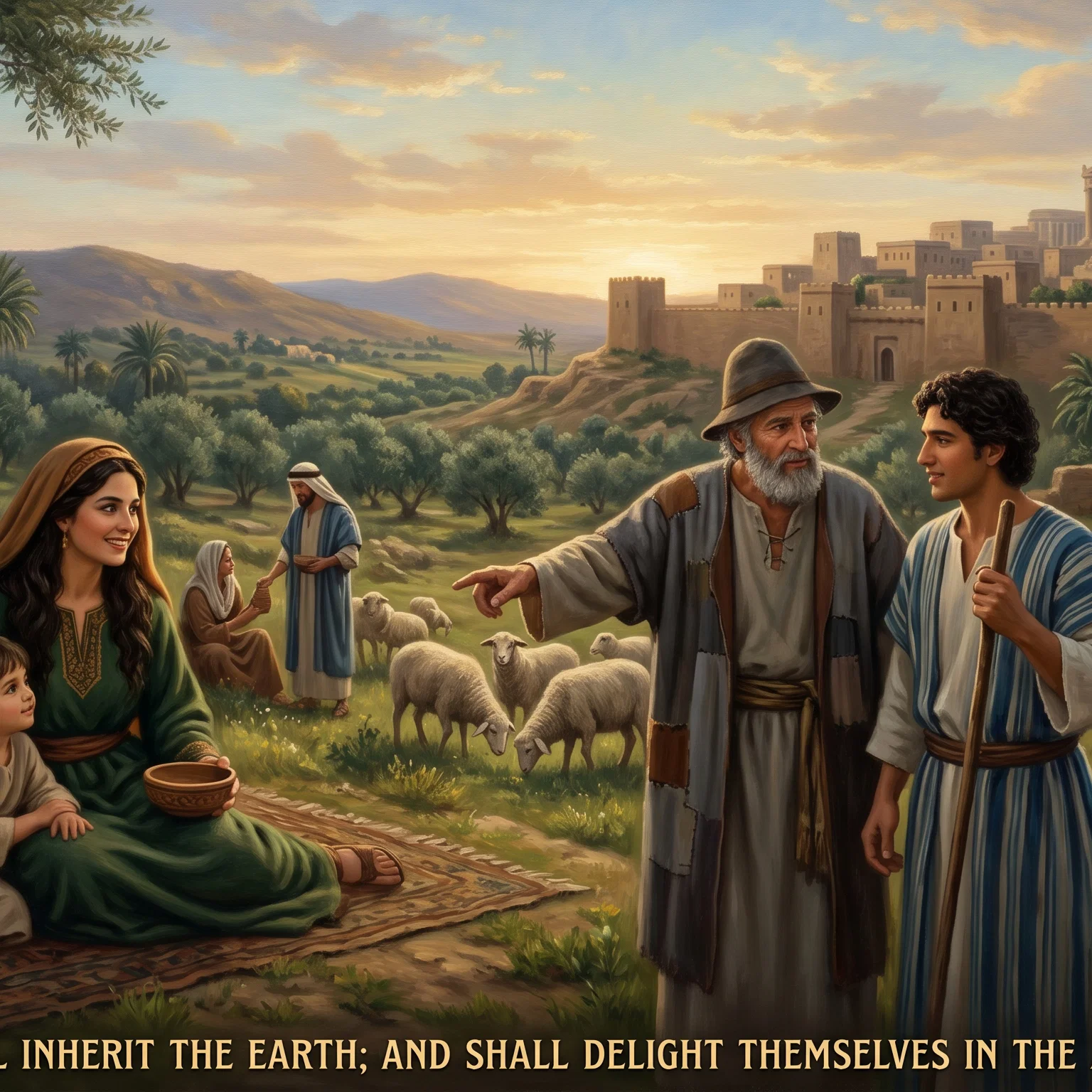 Inheriting the Earth in Gentle Peace