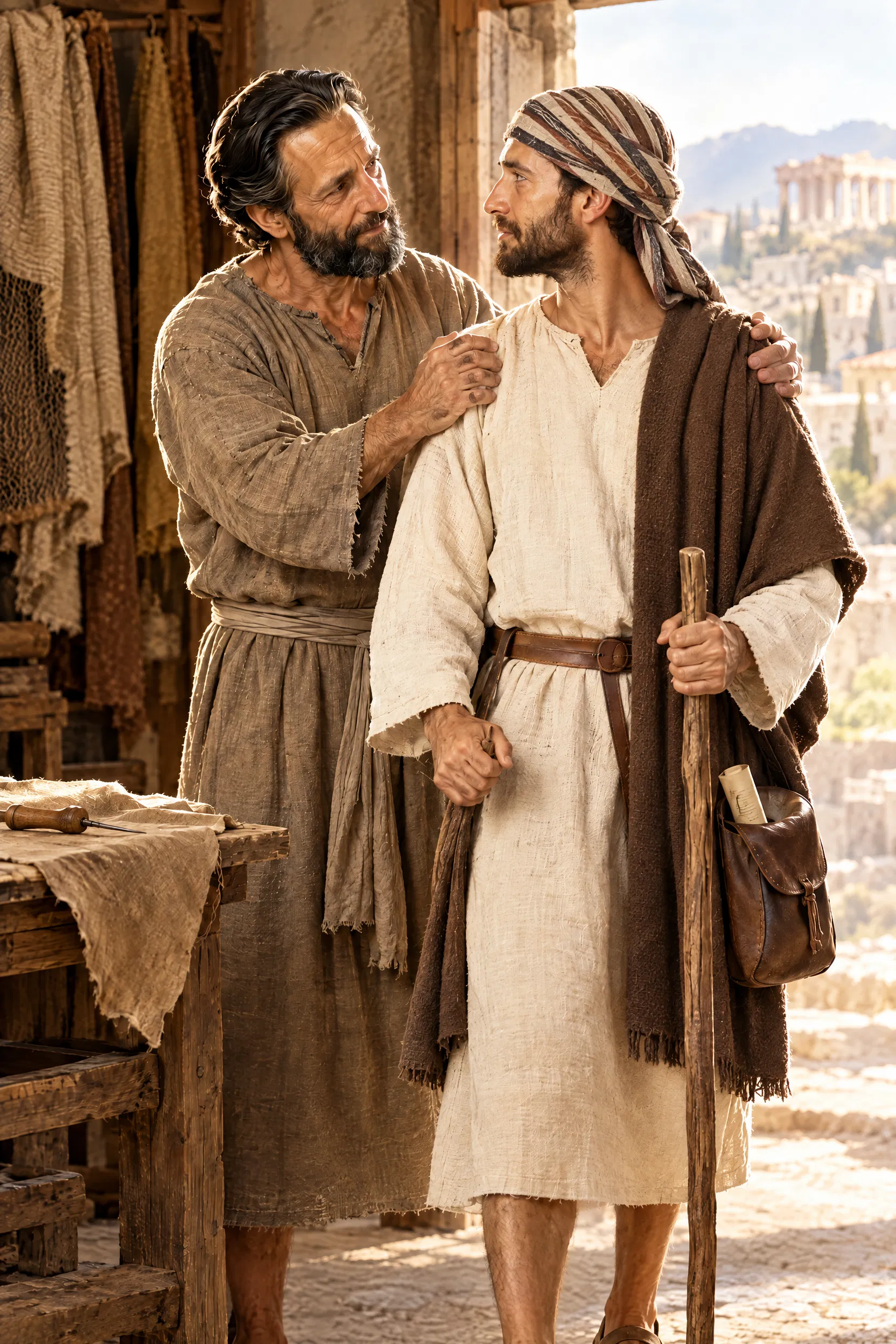 Paul Sends Timothy to Corinth