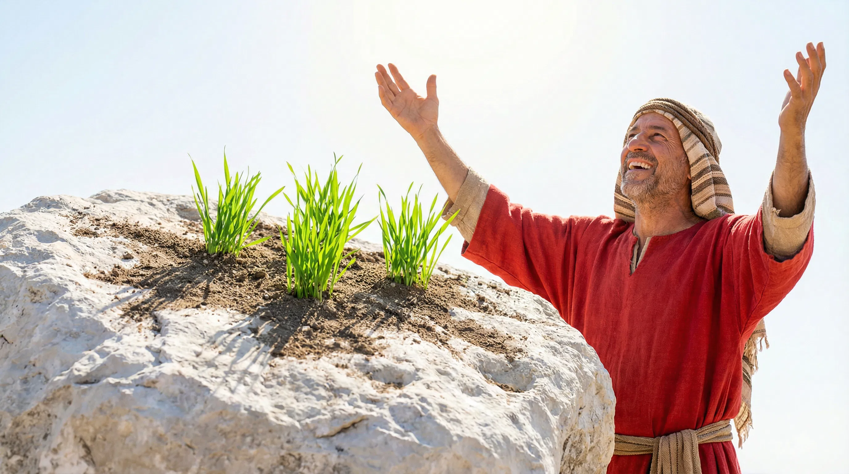 Wheat on Rocky Ground and a Joyful Man