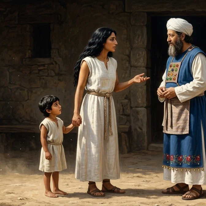 Hannah Presenting Samuel to Eli