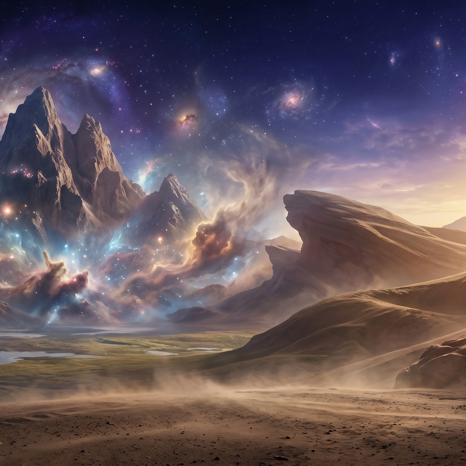 Before the Mountains Were Settled