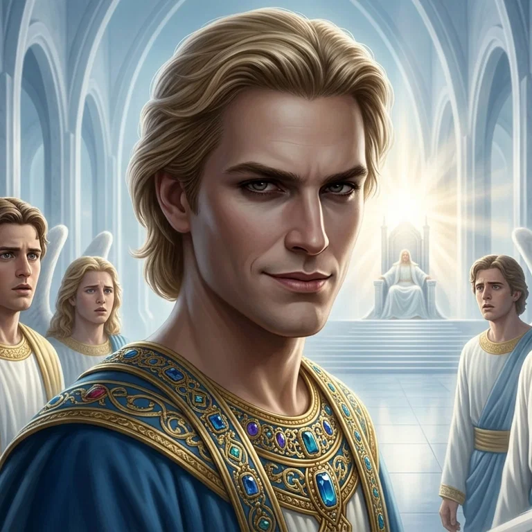 The Fallen One Before the Throne