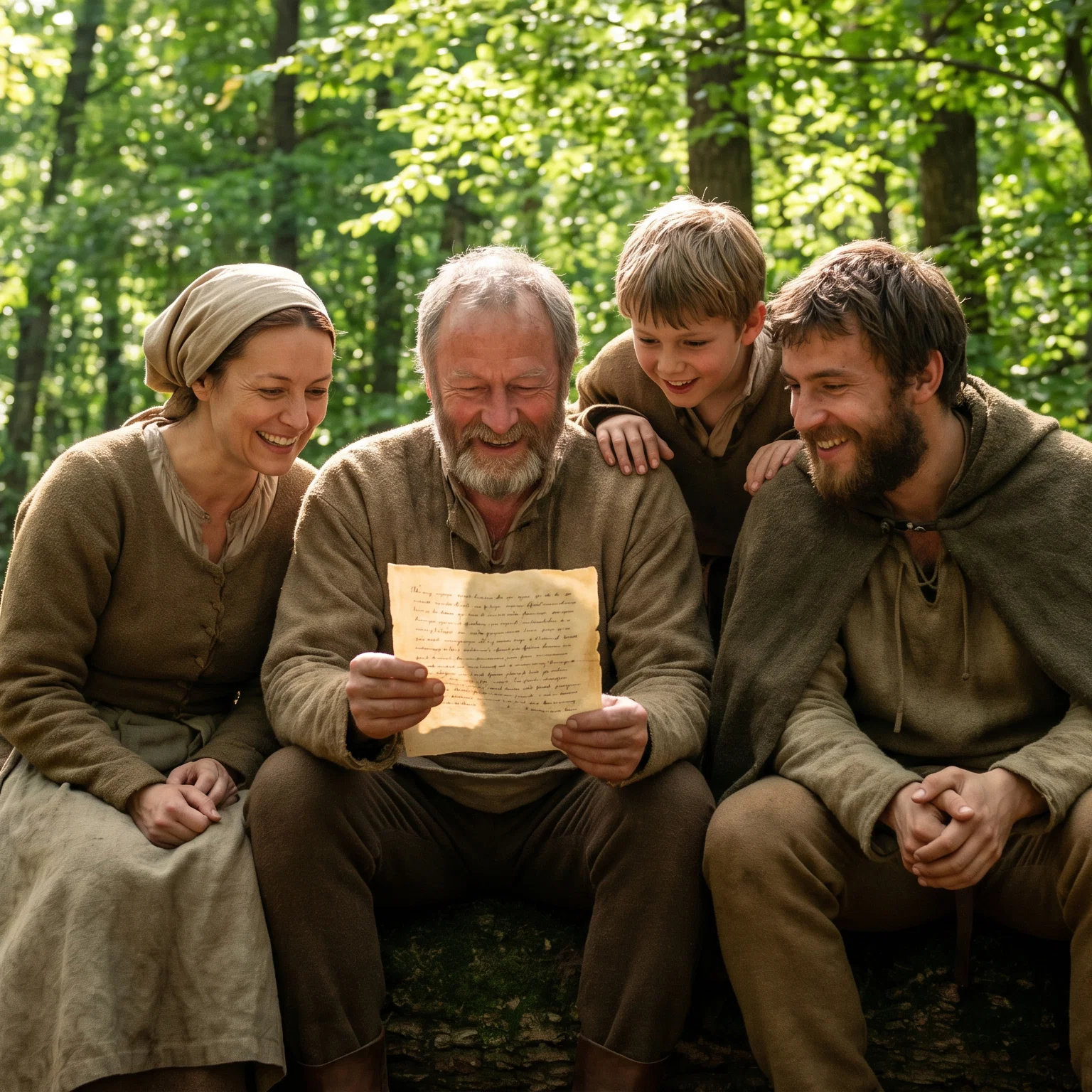 Humble Believers in a Secret Forest Sanctuary