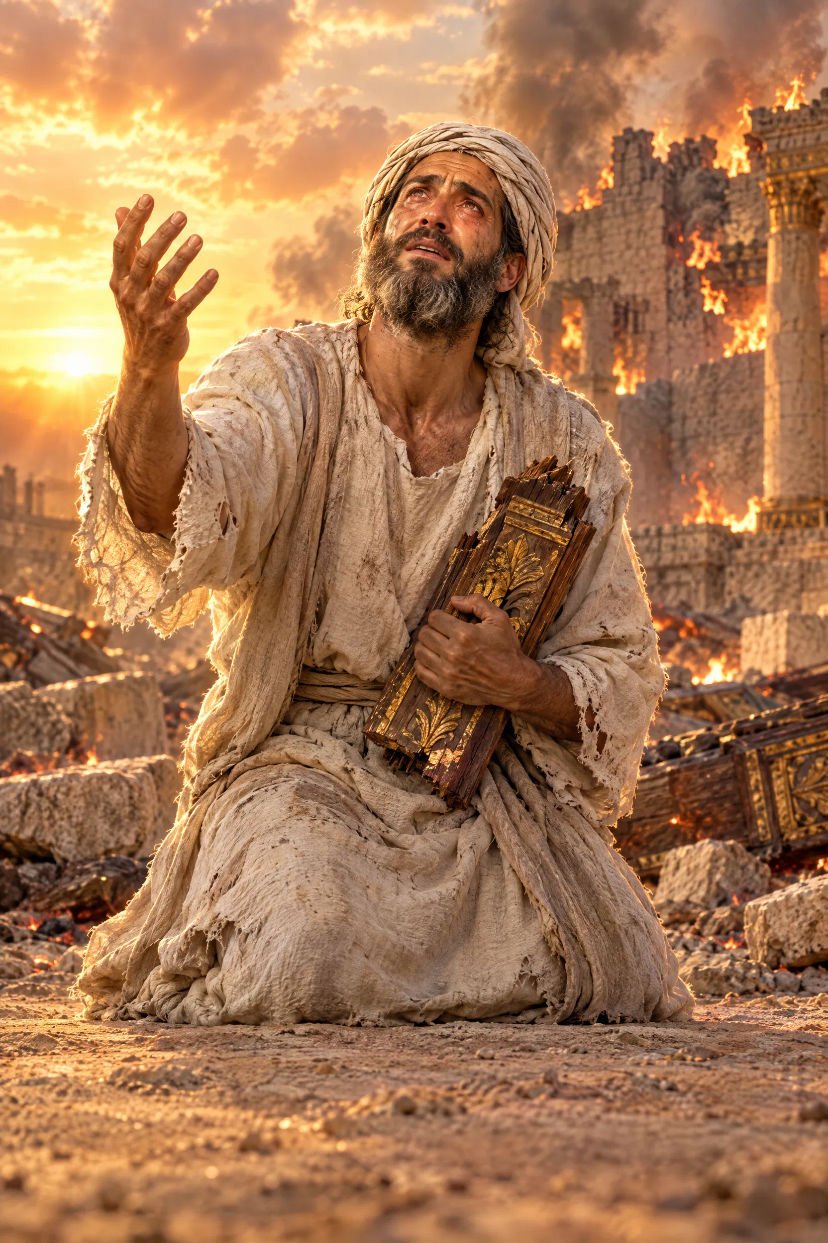 Asaph Mourns in the Ruined Sanctuary