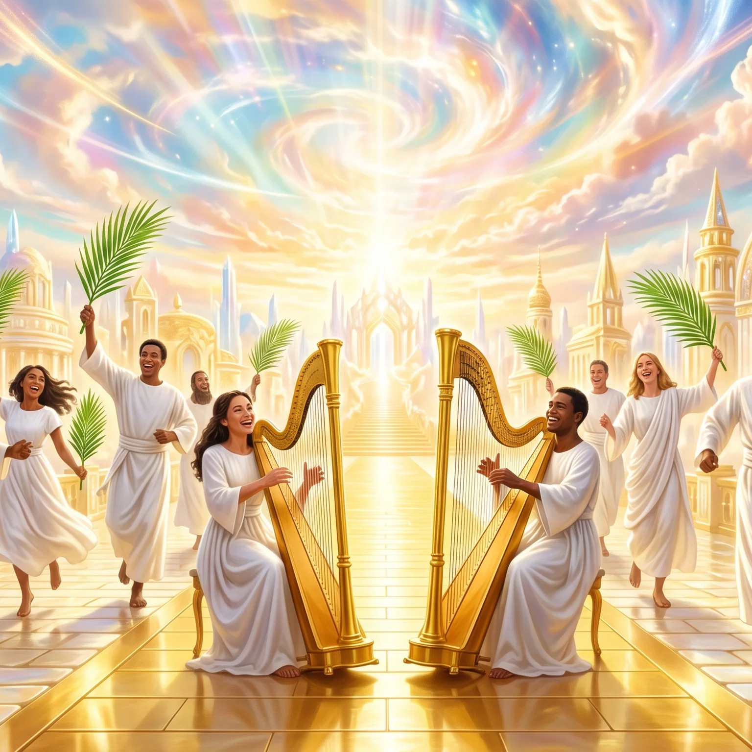 Jubilant Celebration in New Jerusalem