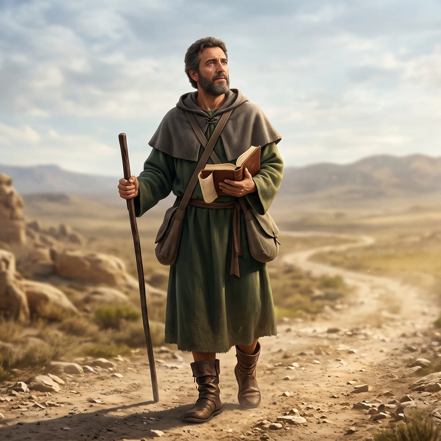 A Wayfarer Seeking Divine Guidance