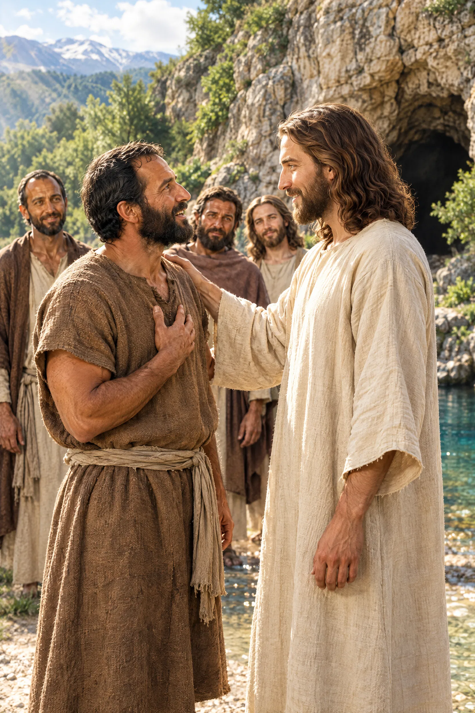 Peter Confesses Jesus as the Christ