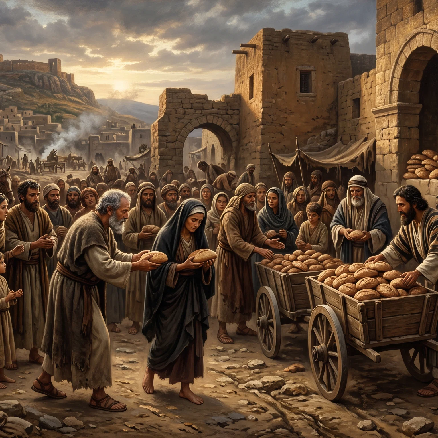 Daily Bread Provided from Above