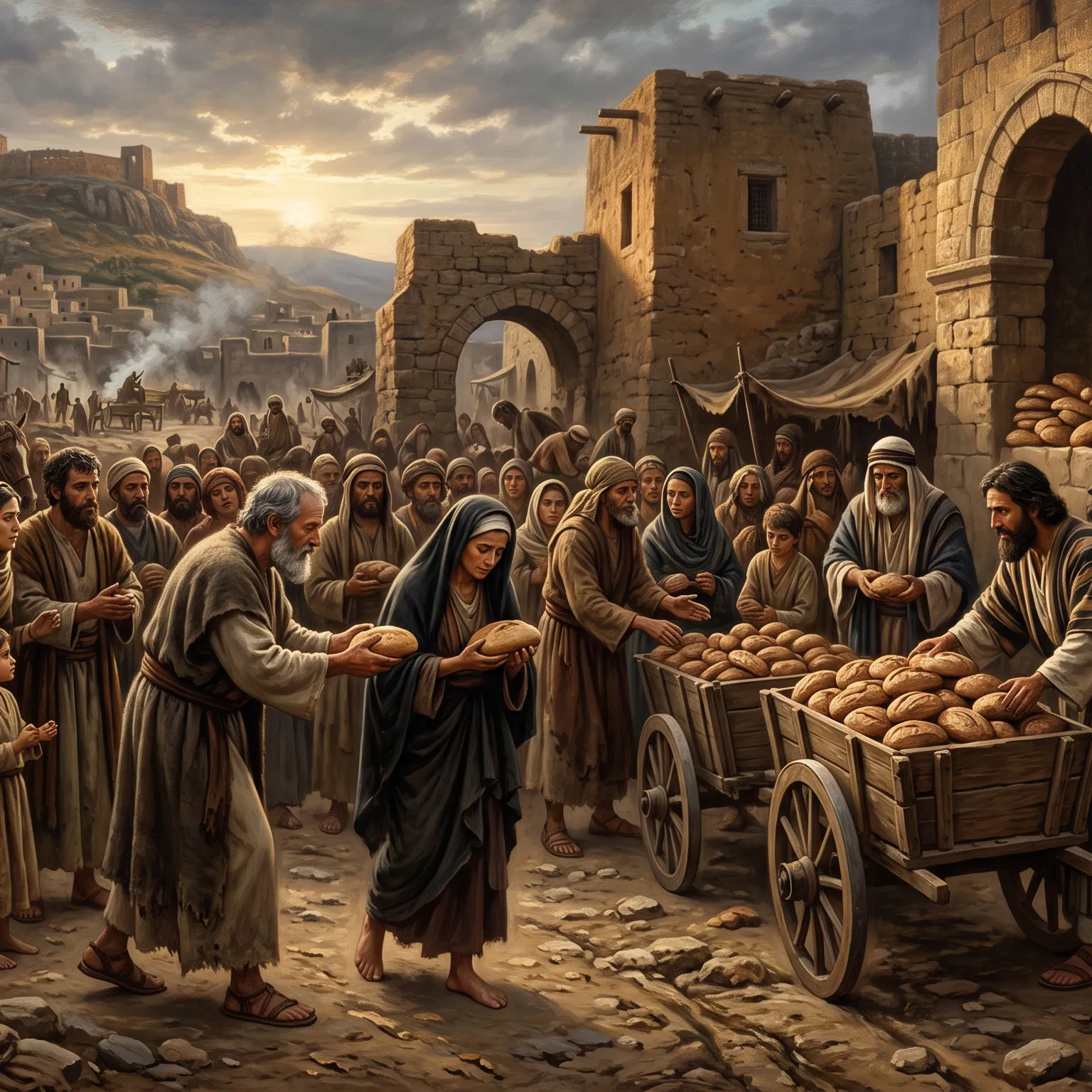 Daily Bread Provided from Above