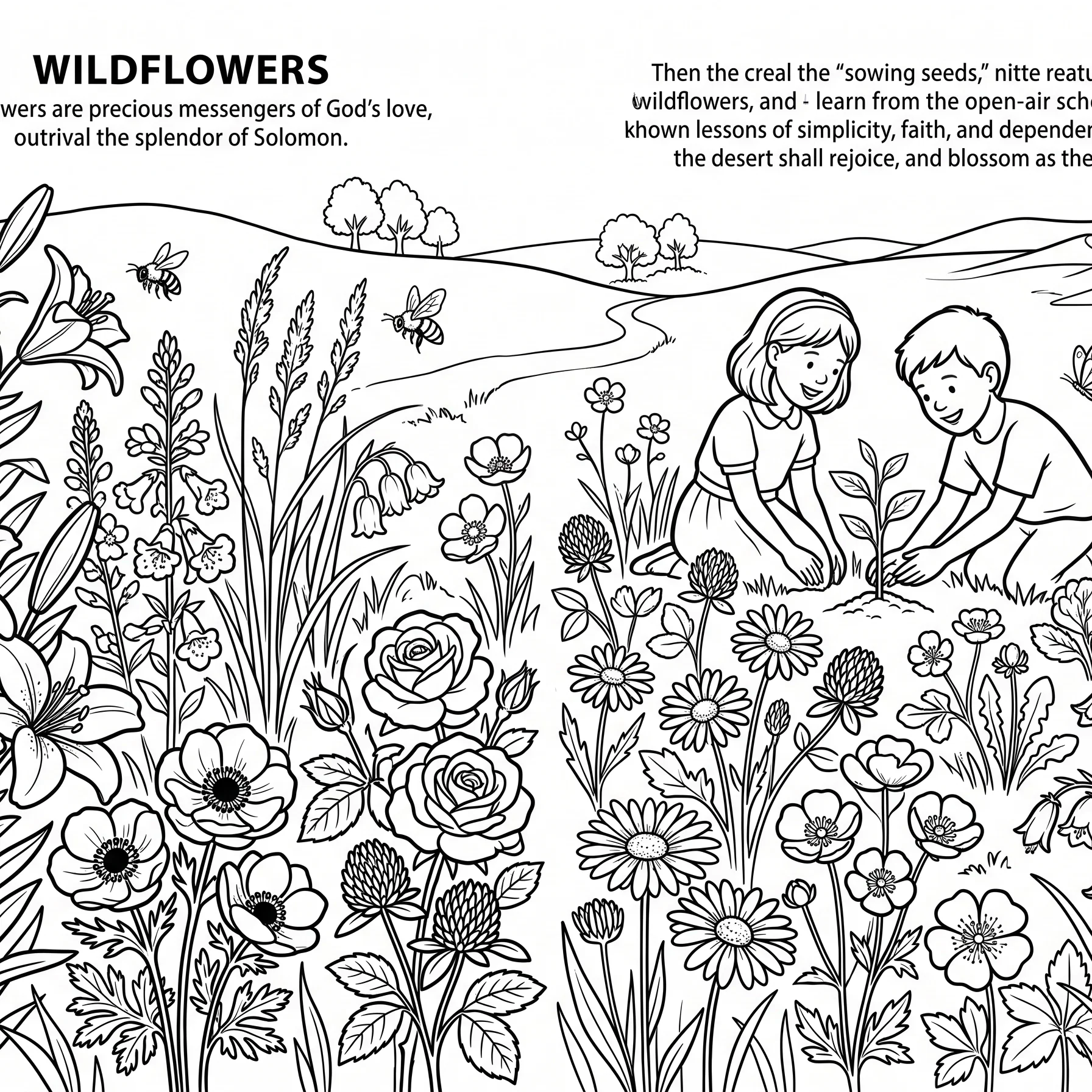 Floral Beauty of the Promised Land