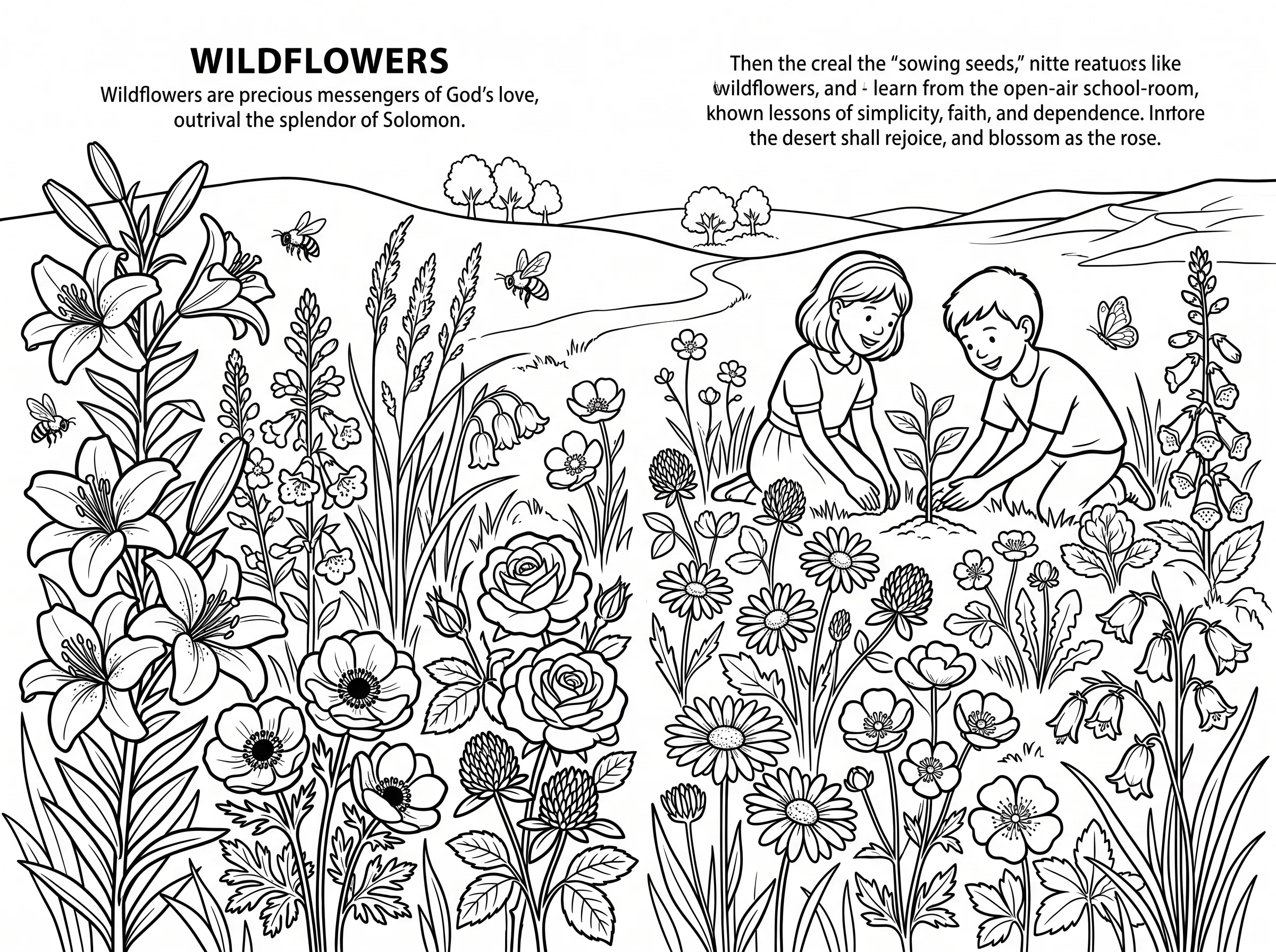 Floral Beauty of the Promised Land