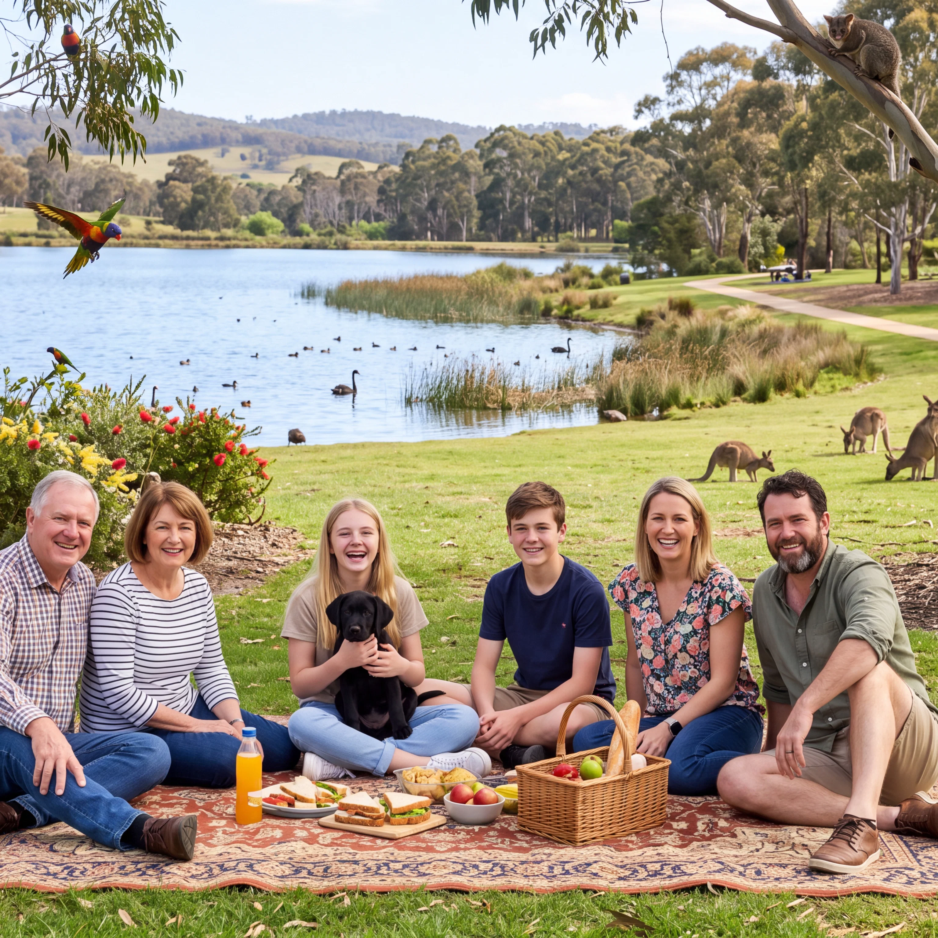 A Joyful Australian Family Spring Picnic