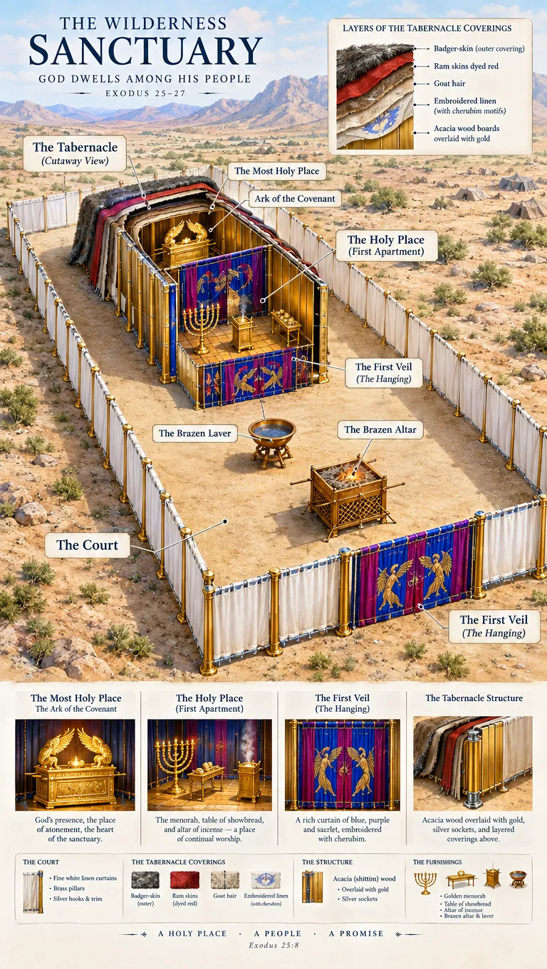 The Wilderness Sanctuary Cutaway Diagram