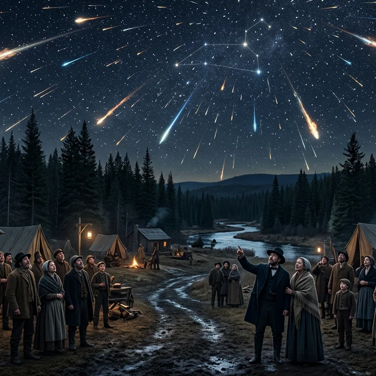 Heavenly Fire Over The Wilderness