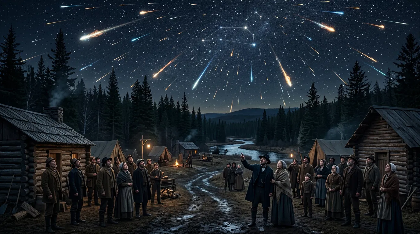 Heavenly Fire Over The Wilderness