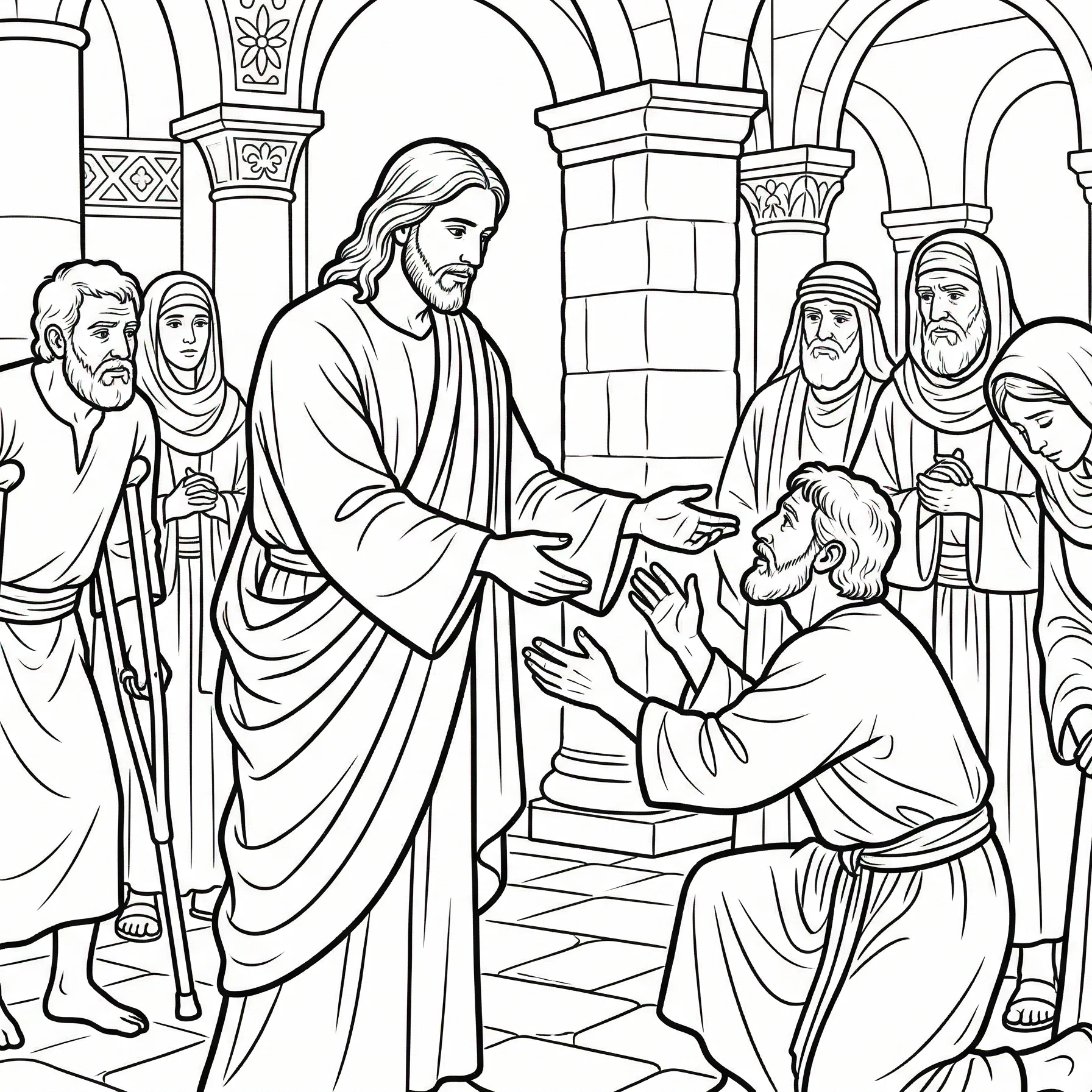 Divine Restoration Within Sacred Walls