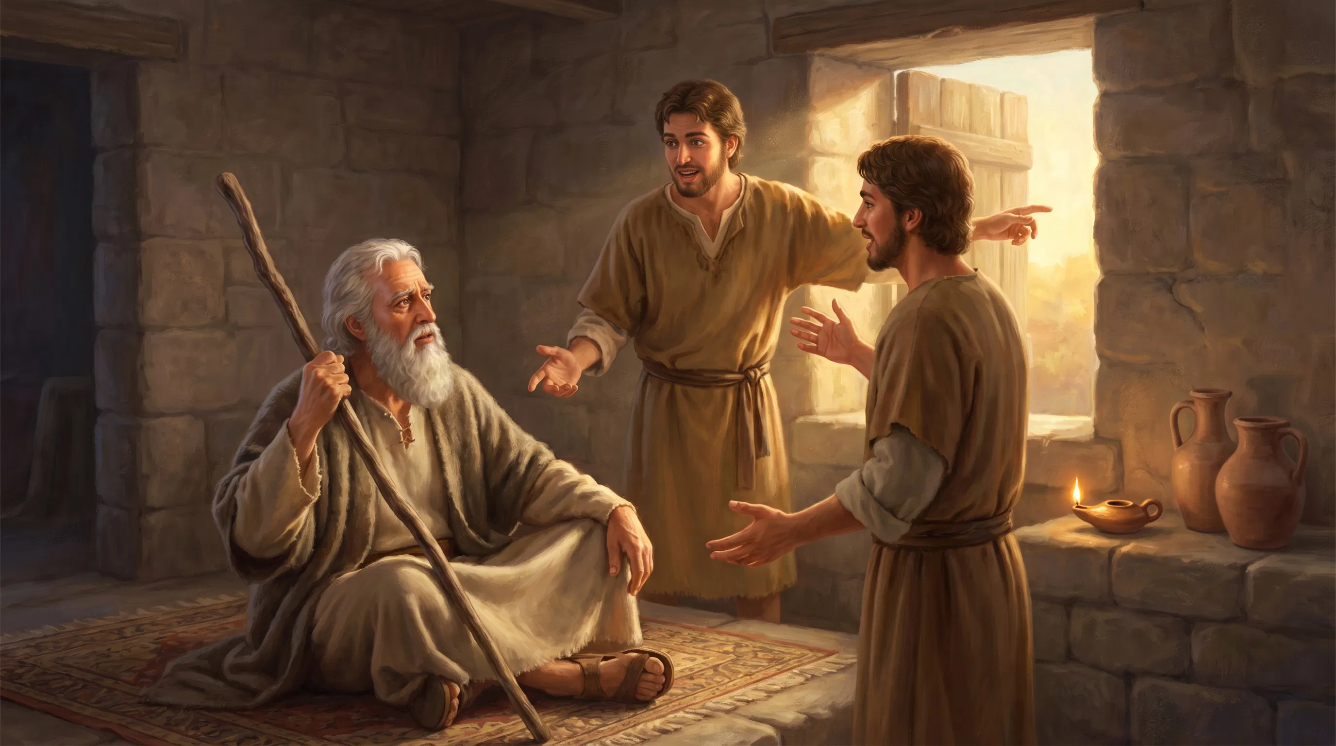 The Old Prophet's Sons Tell Him What Happened