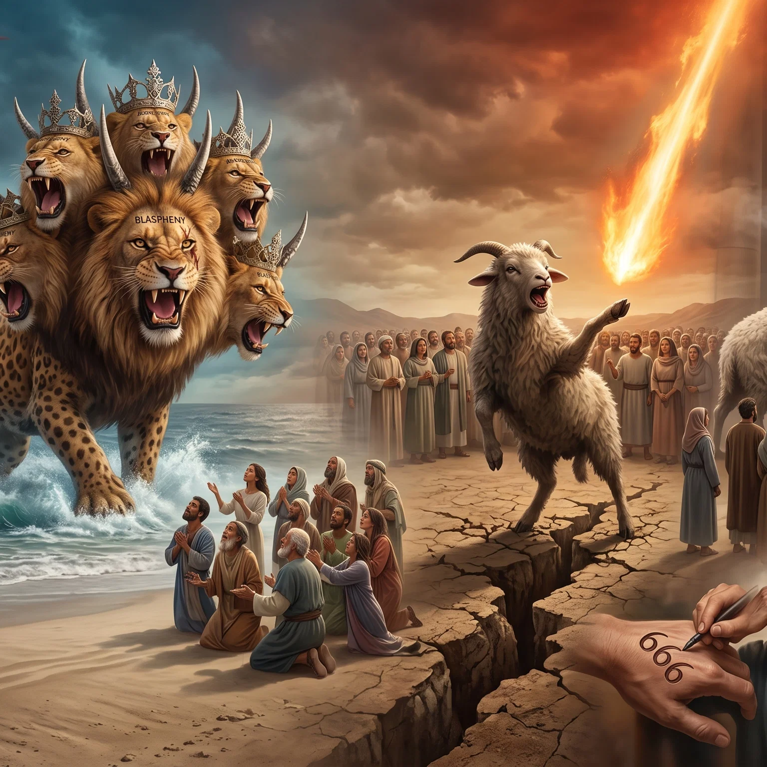 Visions of the Seven Headed Beast