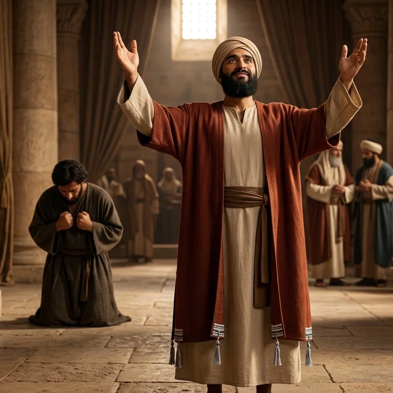 The Pharisee and the Humble Publican