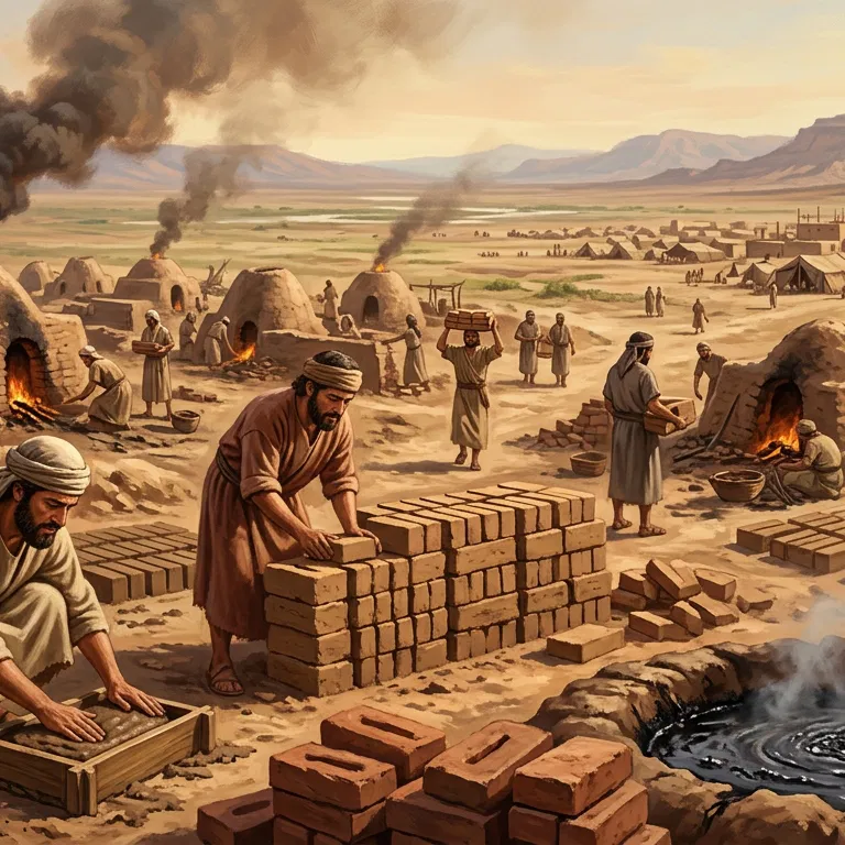 Brickmaking on the Plain of Shinar