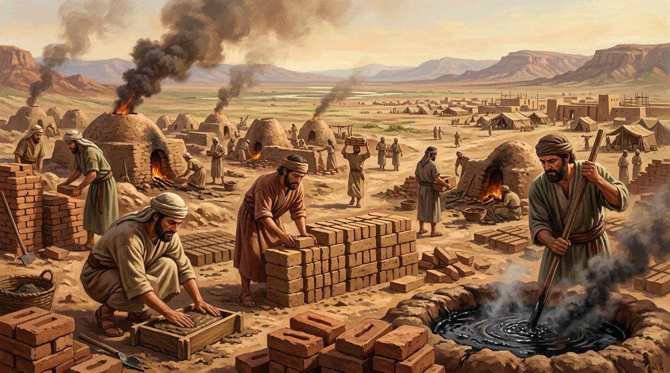 Brickmaking on the Plain of Shinar