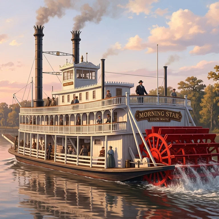 Morning Star on the Mississippi