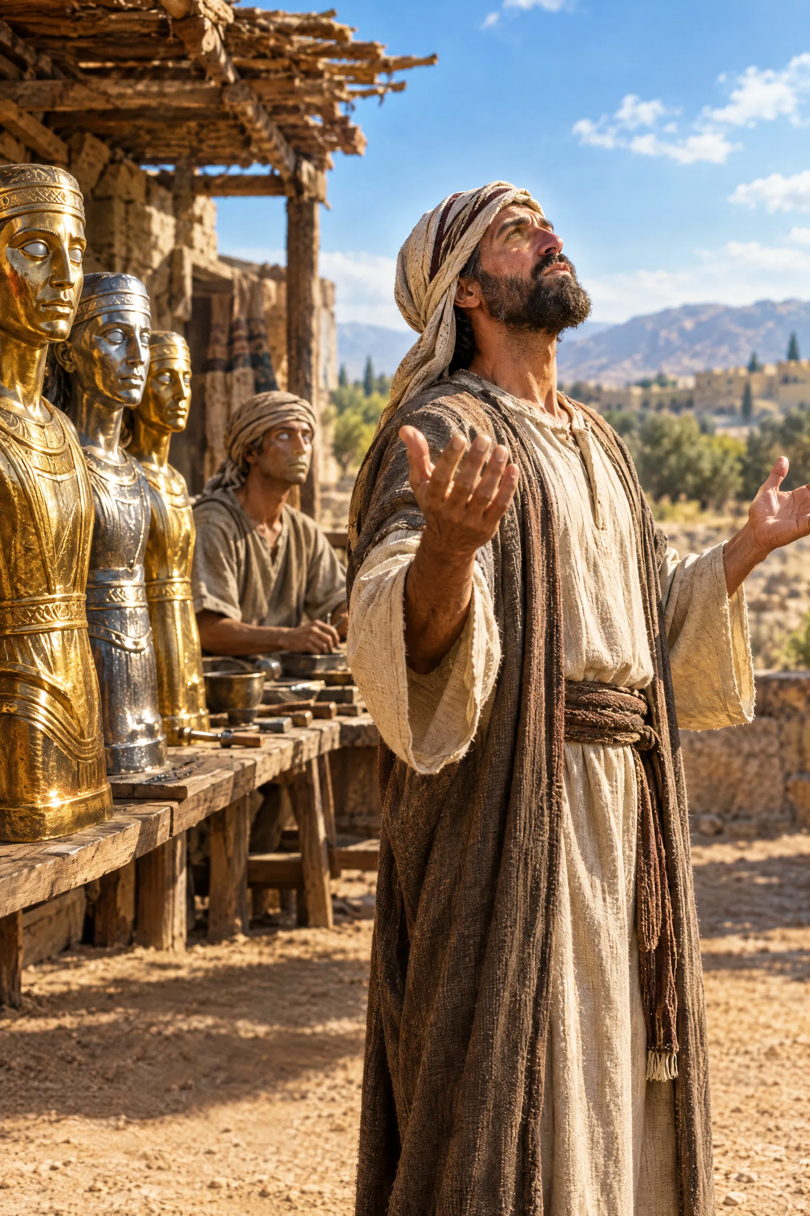 An Israelite Turns from Idols to Heaven
