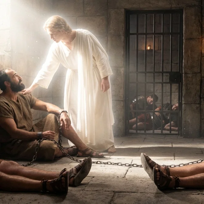 Peter in the Roman Dungeon