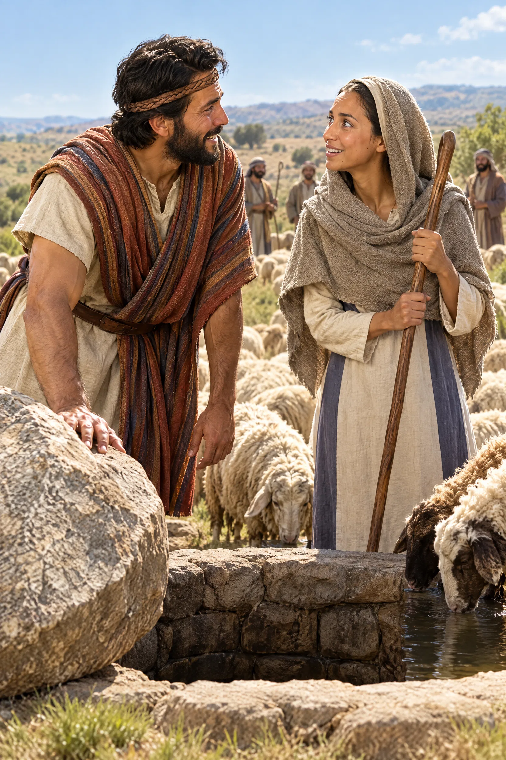 Jacob Meets Rachel at the Well