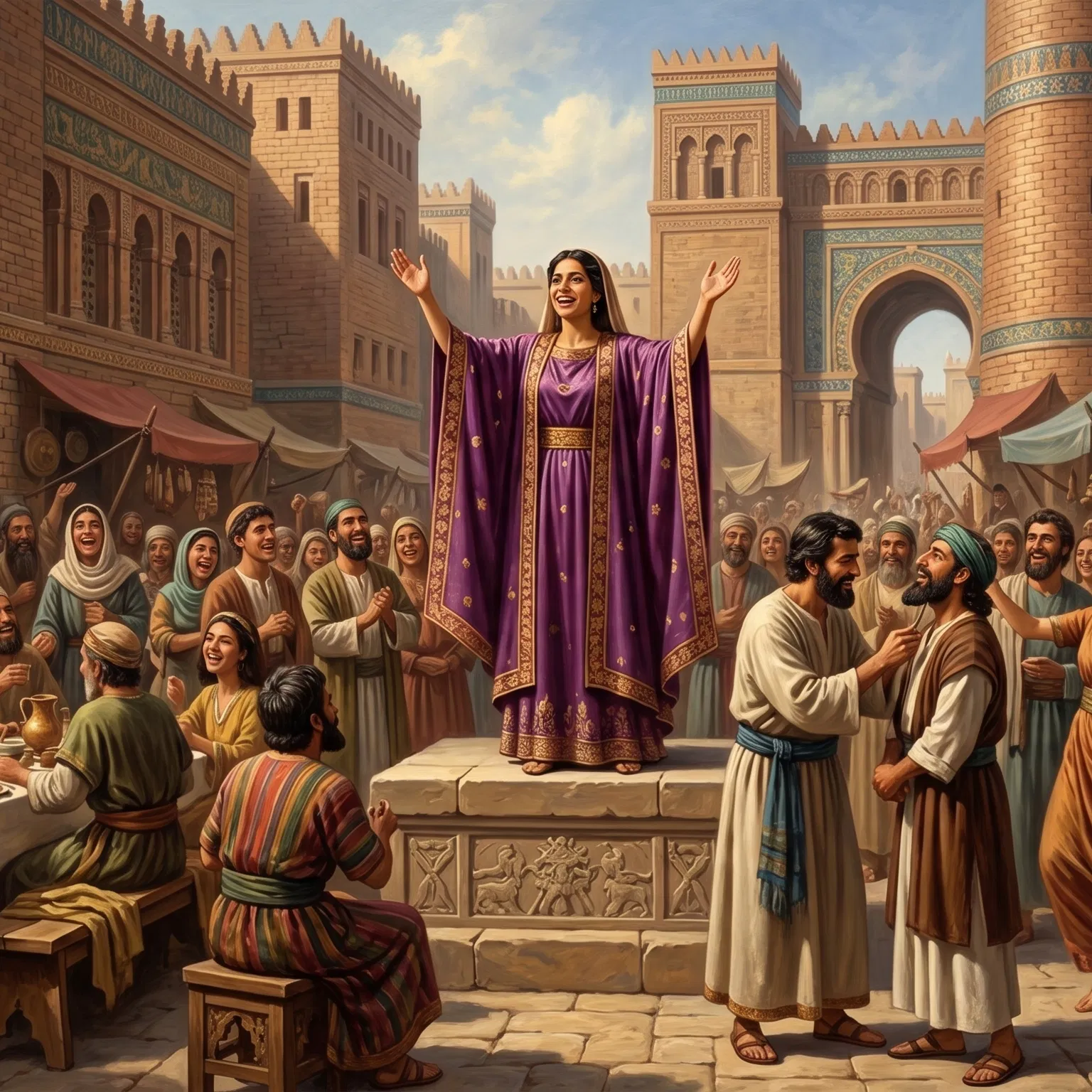 Queen Esther Finds Favour and Peace In the Realm