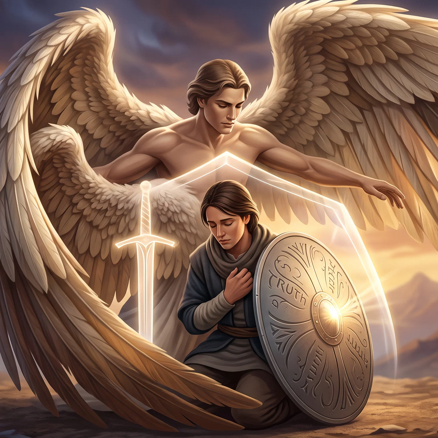 Sheltered Under Almighty Wings