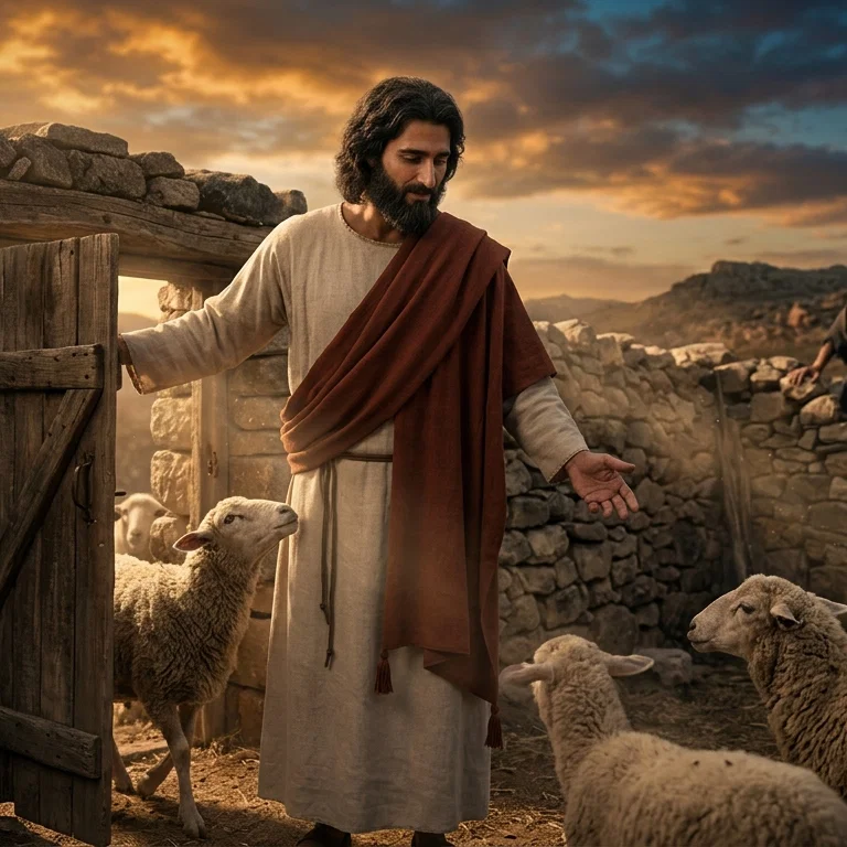 The Good Shepherd and the Gate