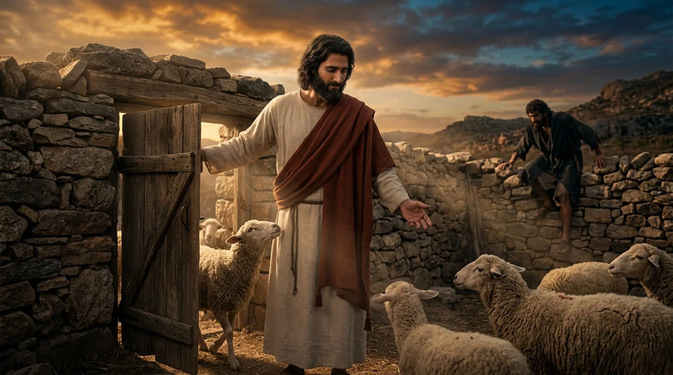 The Good Shepherd and the Gate