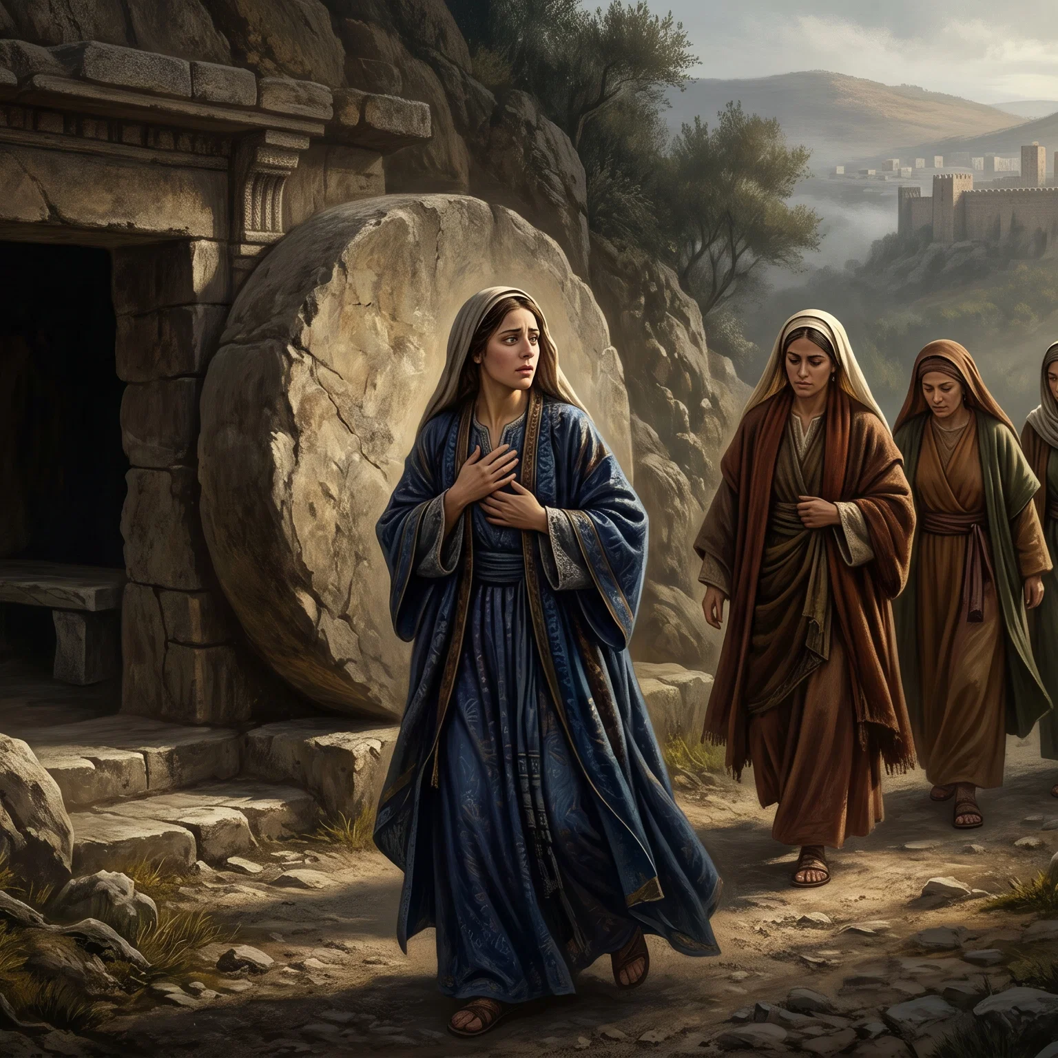 The Resurrected Morning at the Tomb