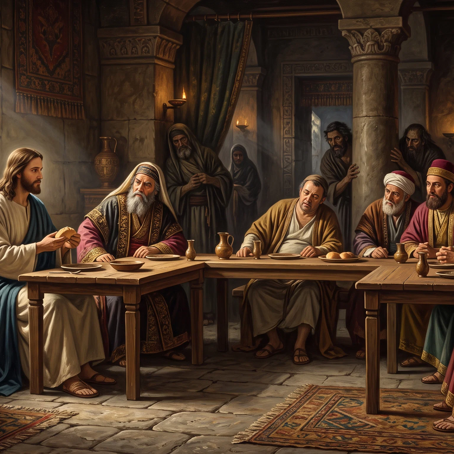 A Sabbath Feast in the Pharisee Home