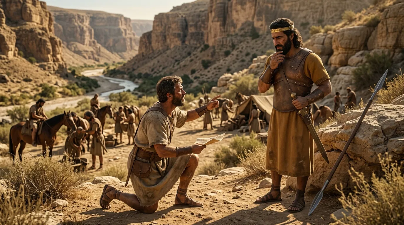 Saul Told David Is in the Wilderness of En Gedi