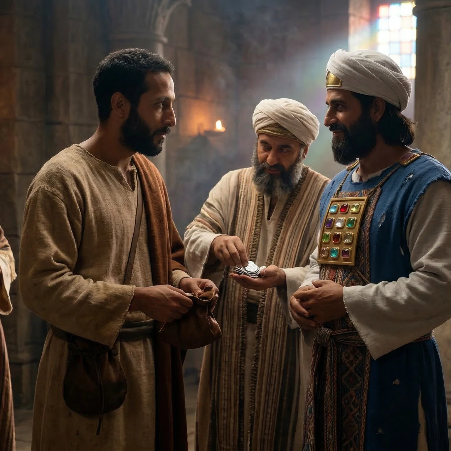 Judas Receiving the Thirty Pieces of Silver