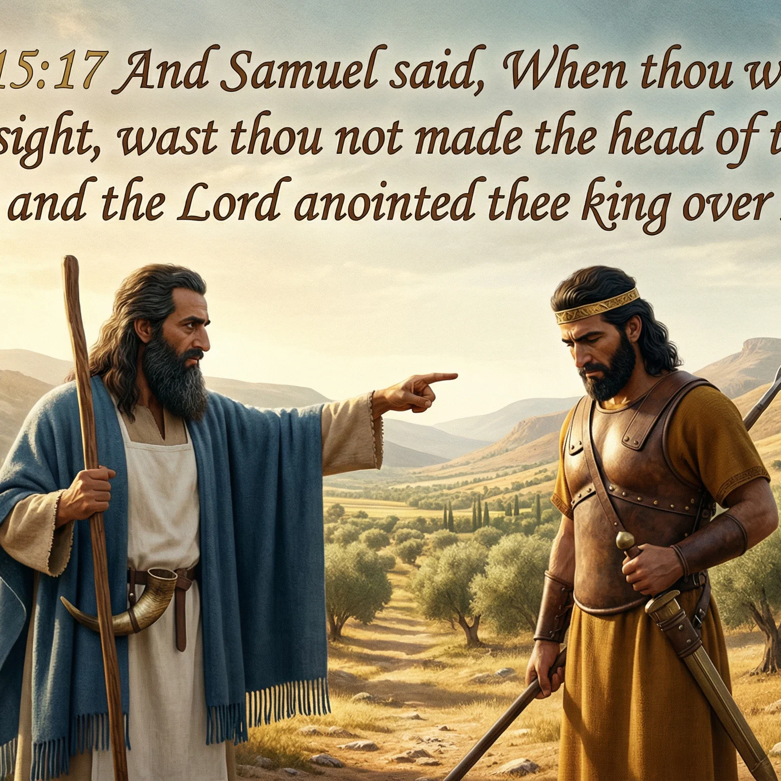 The Prophet Rebukes the Fallen King