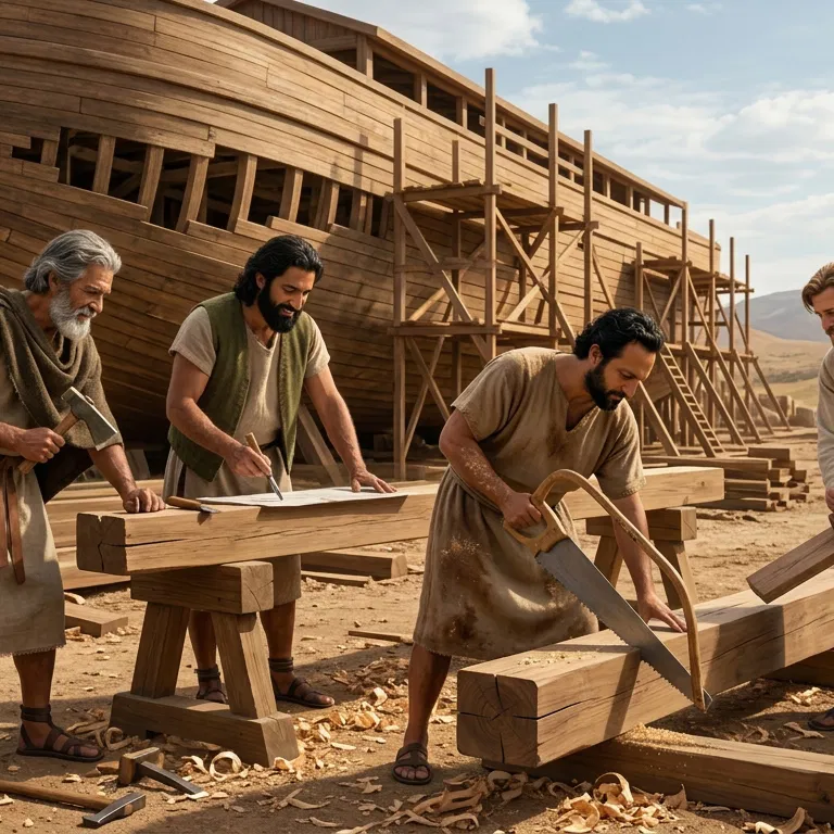 Faithful Hands Constructing the Great Vessel