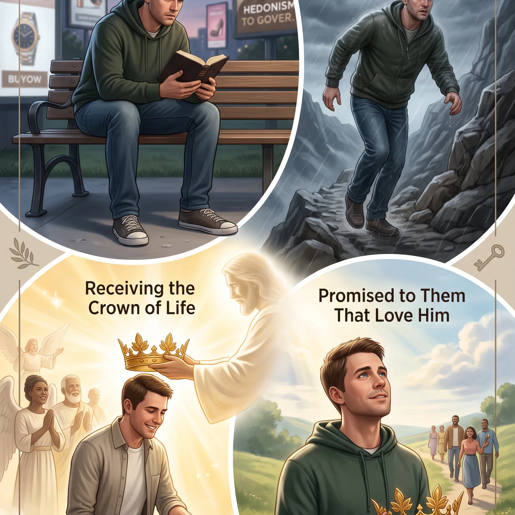 The Faithful Soul Receives Eternal Reward
