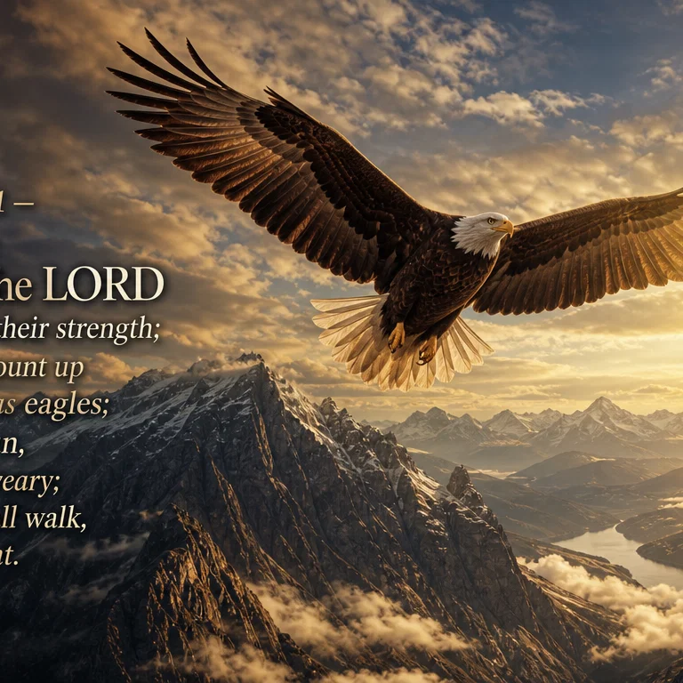 Soaring on Wings Like Eagles